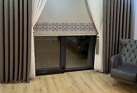 Lazer Kesim Stor Perde