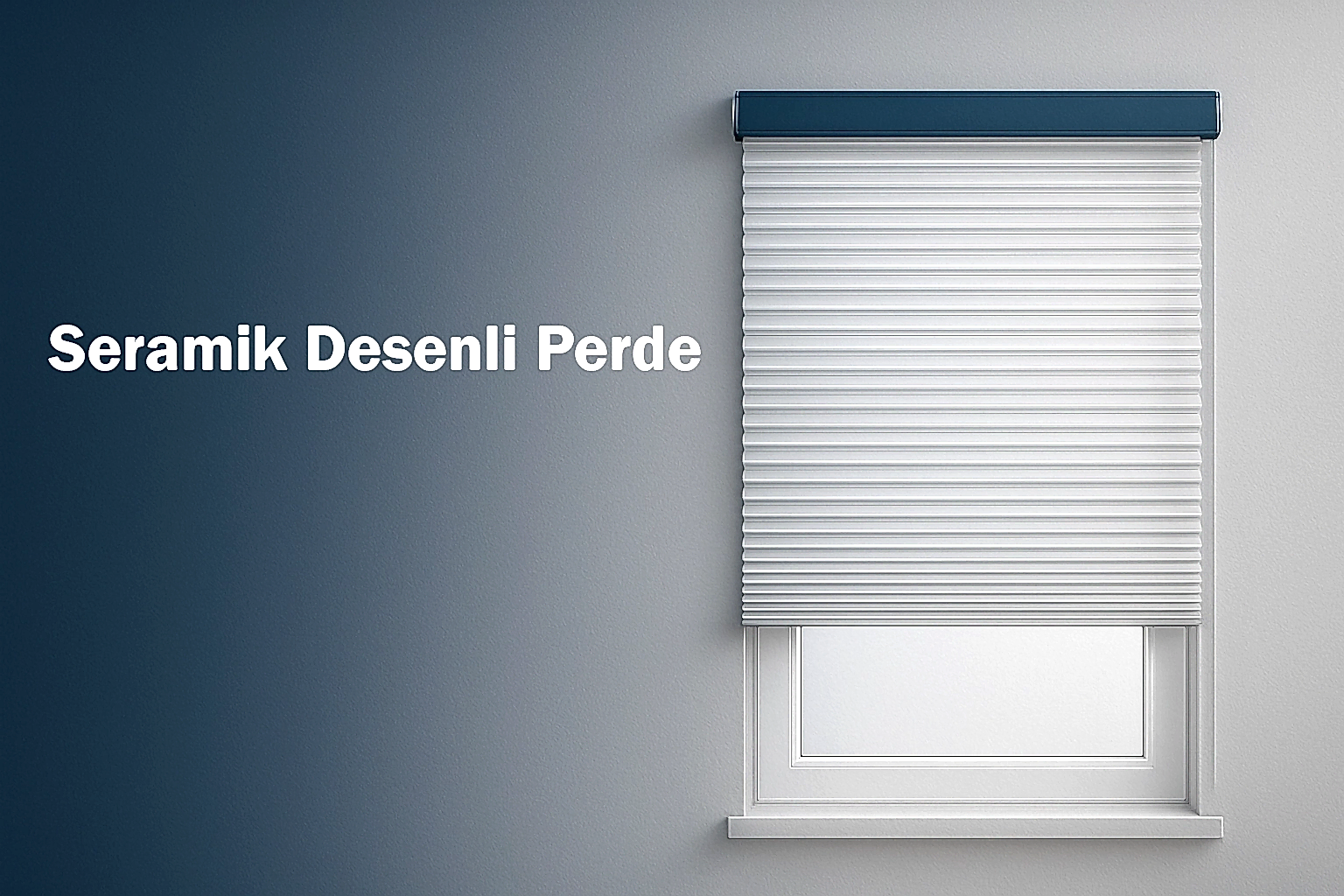 Seramik Desenli Perde