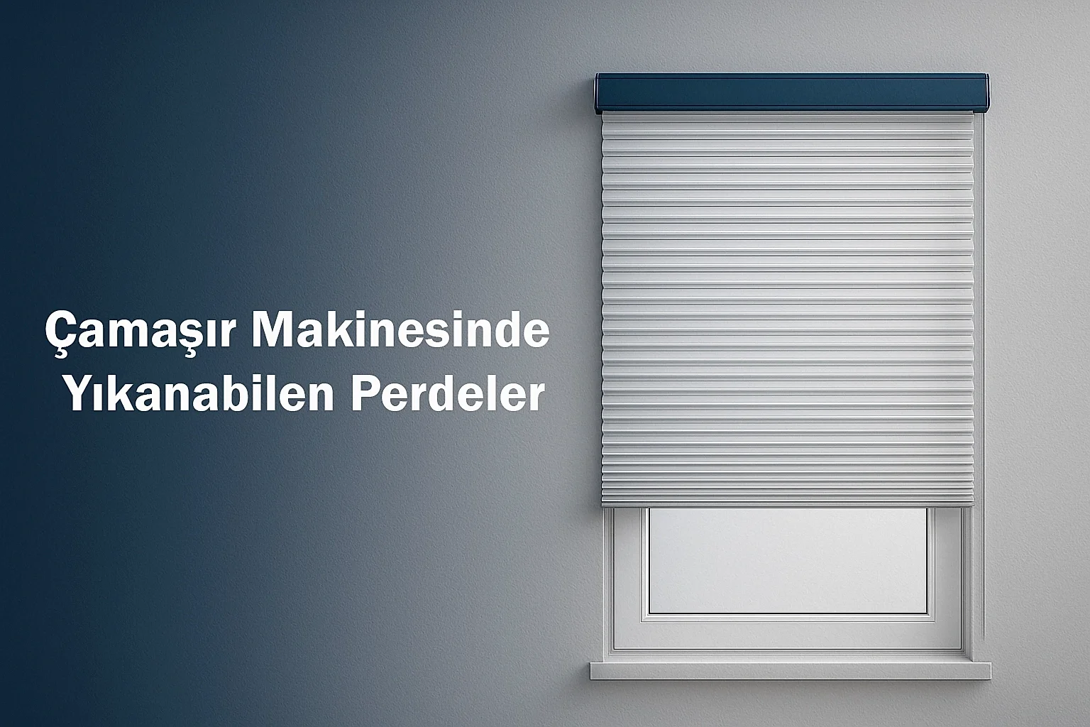 Çamaşır Makinesinde Yıkanabilen Perdeler