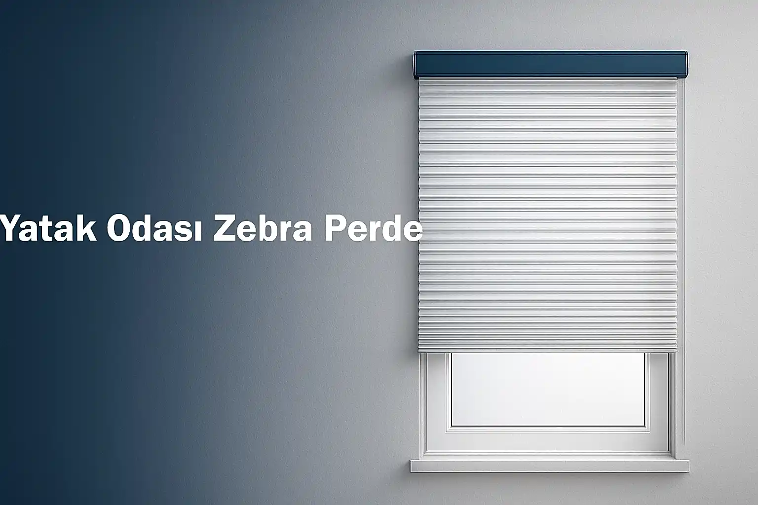 Yatak Odası Zebra Perde