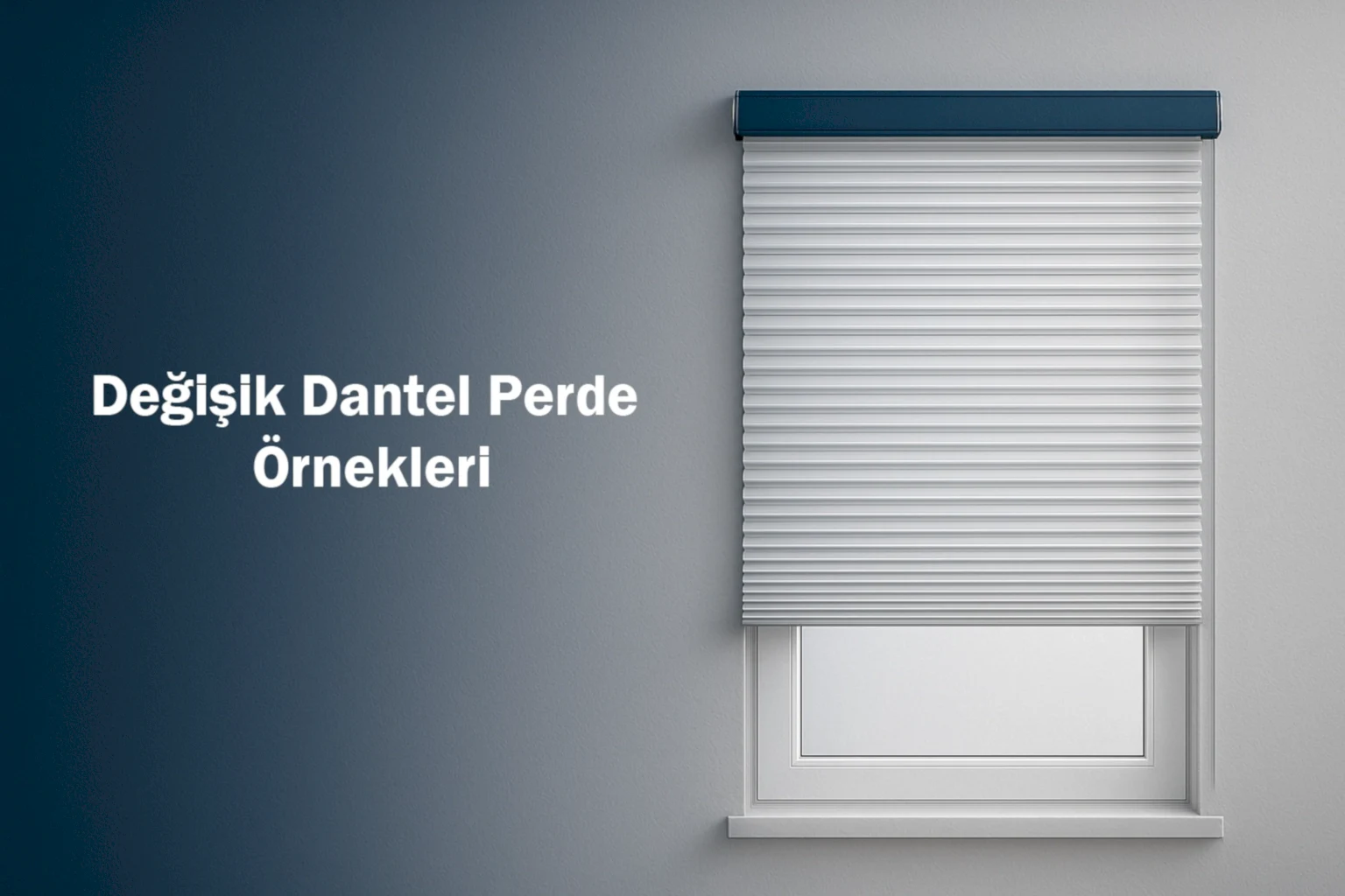 Değişik Dantel Perde Örnekleri