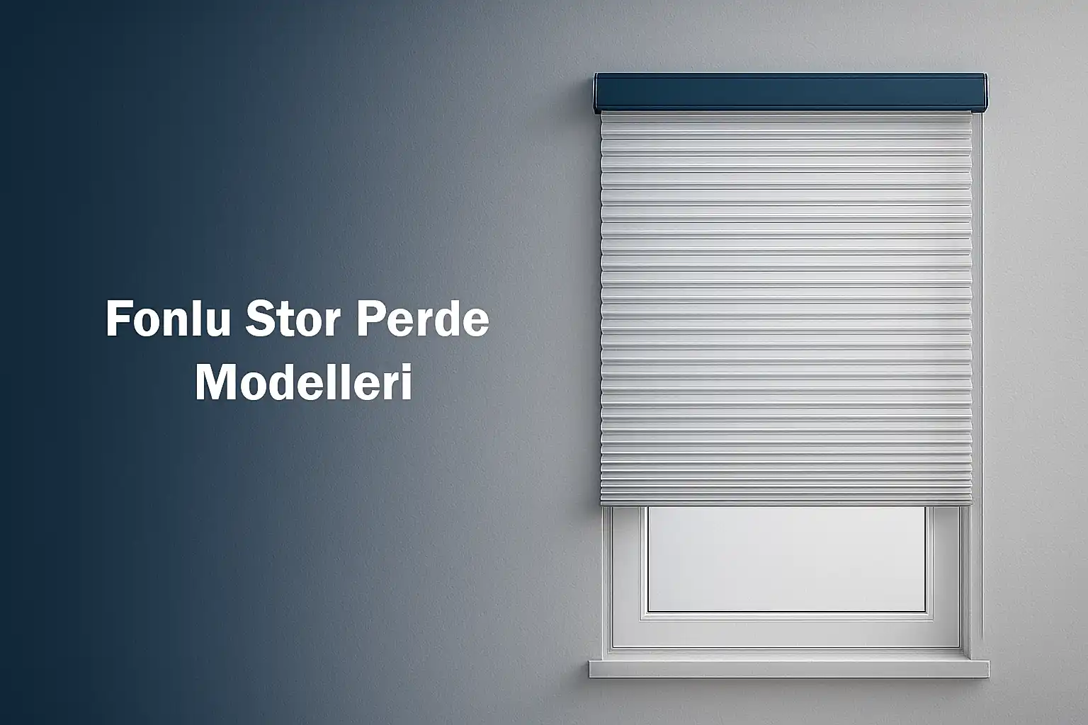 Fonlu Stor Perde Modelleri