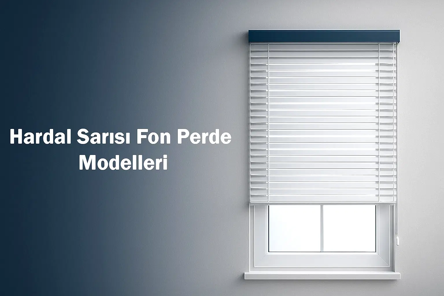 Hardal Sarısı Fon Perde Modelleri